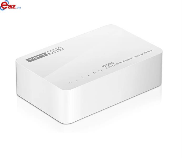 Switch TOTOLINK S505 5-Port 10/100Mbps | 0521D